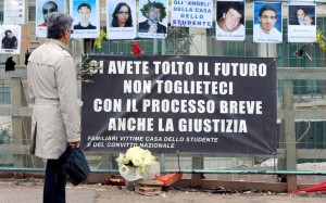 aquila_processo_breve_casa_studente_ansa